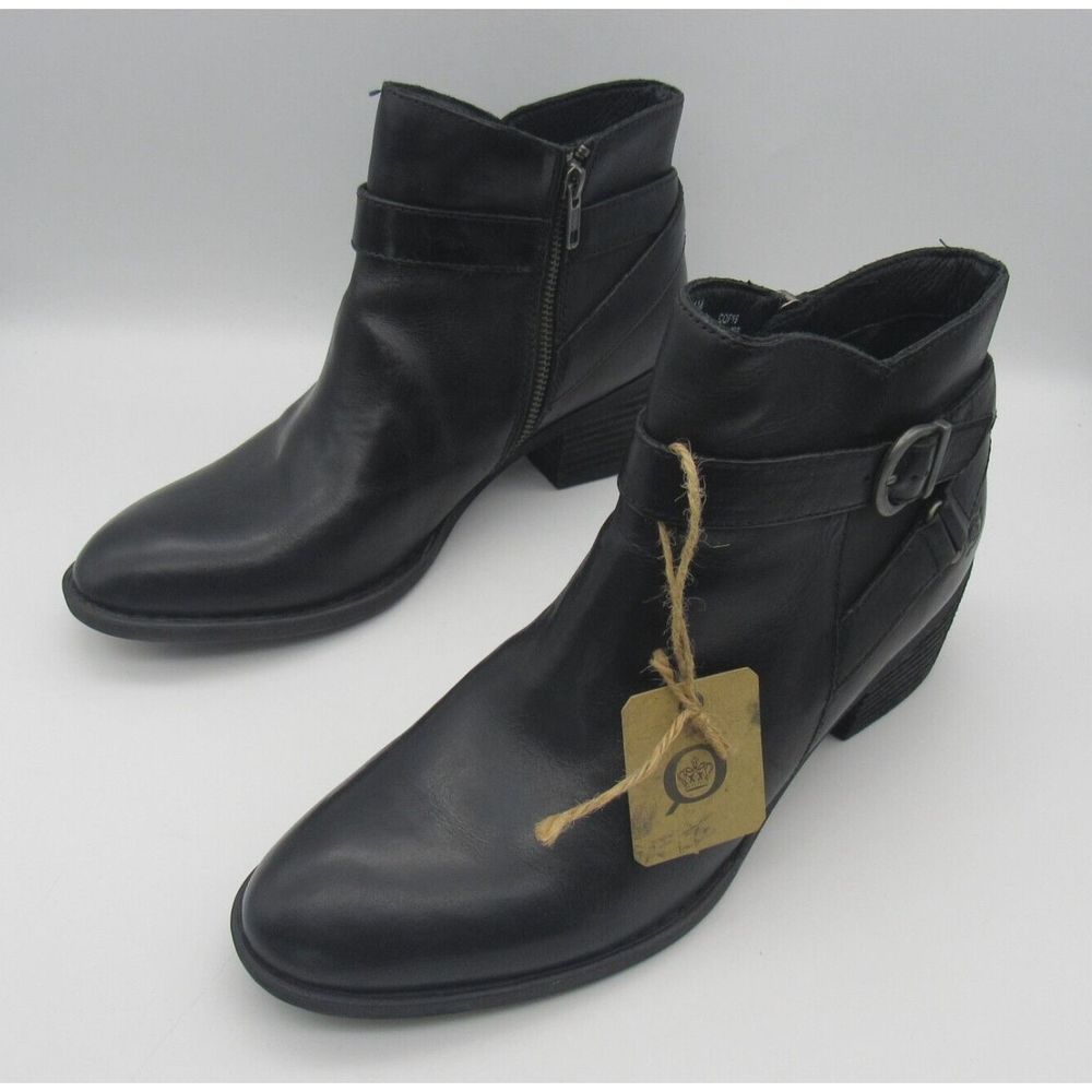 Born Black Ankle Boots